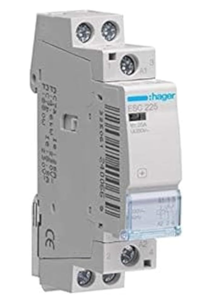 Hager Contactor ESC225 (25A-250V) - Image 1